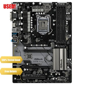 ASRock Z370 Po4 데스크탑 마더보드 인텔 Z370 Z370M DDR4 LGA 1151 데스크탑 메인보드, [01] 마더 보드, 1개