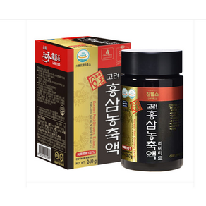 일화 6년근 고려홍삼농축액 리미티드 240g 식약처인정 홍삼진액 100% 하루 진세노사이드 36mg 섭취 [원산지:국산], 1개