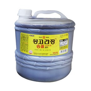 마산명산 몽고간장 송표골드3.8L 1개, 3.8L