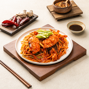 [홈즈토랑] 당일조업 된 국내산 대용량 생물 손질 아구찜 아귀찜 밀키트 아구 원물만 800g 내외 총 1250g 내외 2~3인분 (애 증정), 1개, 3인~4인분 애 증정  (2400g 내외)