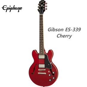 Epiphone 에피폰 ES339 체리 일렉기타 Semi-Aco ES-339