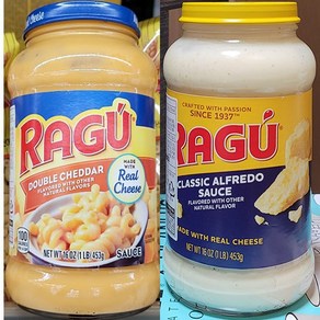 RAGU 라구 파스타&맥앤치즈 소스 453g (더블체다 알프레도 소스 중 택1) 미국, 2. 알프레도 소스, 1개