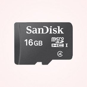 샌디스크 마이크로SD 메모리카드 SDSDQM, 16GB