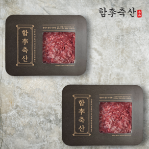 [당일발송] 1+등급 원뿔 한우 소고기 불고기, 2개, 300g