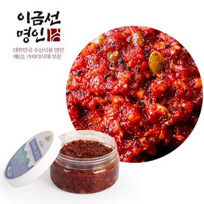 [대한민국 수산식품 이금선 명인] 씨앗젓갈 500g, 1개