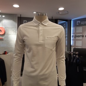 피에르가르뎅 캐주얼[동아강북] 남성 21년 SS 봄 면혼방 긴팔 카라티셔츠 RCPPQ기본물 - 7866