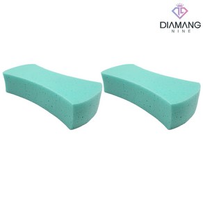 디아망나인 소프트 해면 세차스펀지 민트 30x14cm 2개