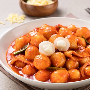 치즈 옹볶이 감자옹심이로 만든 떡볶이 밀키트, 640g, 1개