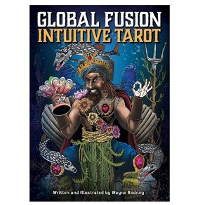 정품 글로벌 퓨전 인투이티브 타로카드 영문북셋 Global Fusion Intuitive, 1개