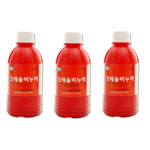 크레졸 크레솔 비누액 소독약 살균 200ml 유해동물 3개