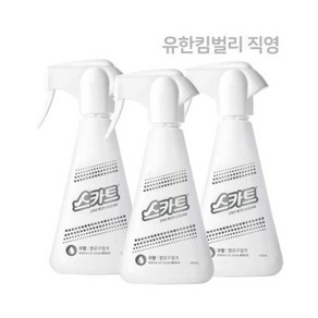 스카트 순하고 깨끗한 섬유탈취제 본품 클린코튼향 380ml x 3개, 본품 380ml x 3EA, 5.본품세트(클린코튼+페어&프리지아+우디)