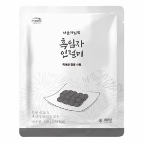 서울마님 흑임자 인절미 100g, 1개