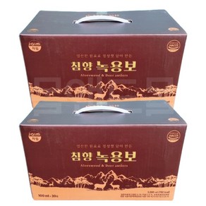 자임 침향 녹용보 100ml x 30포 (2박스), 3L, 2개