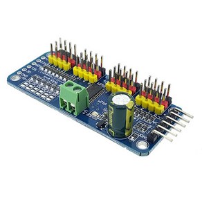 [파츠키츠] 16채널 서보모터 드라이버 PCA9685 PWM LED컨트롤러 12비트 IIC I2C 인터페이스