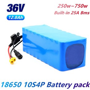 Ebike 전기 자동차 자전거 모터 스쿠터 36V 10S4P 14Ah 1000W 3500mah 18650 30A 밸런스 BMS 42V 리튬 배터리 팩