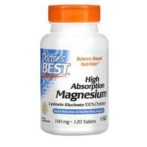 닥터스베스트 고흡수 마그네슘 100mg 120정, 1개