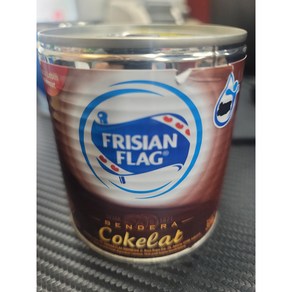 Susu Fisian Flag Chocolate 370g 3개, 1개