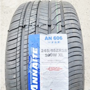 안나이트 신품타이어 245/45R18 G80 제네시스 그랜저 K7 말리부 SM6 2454518, 장착 미포함, 1개