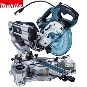 Makita 마끼다 18V 충전식 무선 슬라이드 원형톱 LS610D DLS610, 본체만+톱날(배터리/충전기 별매), 1개