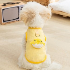 강아지 티셔츠 중소형 강아지 고양이옷 강아지조끼, 1개