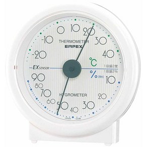 엠펙스 기상계 습도계 셀레스테 온습도계 설치용 일제 화이트 TM5501, 1개