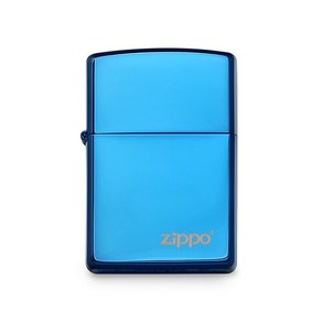 [지포 ZIPPO] ZP20446ZL (20446ZL) 사파이어로고 Sapphie Logo 윈드 프루프 라이터 블루