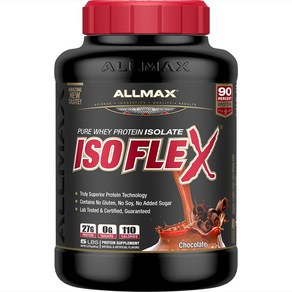 Allmax 아이소플렉스 퓨어 웨이 프로틴 아이솔레이트, 1개, 2.27kg