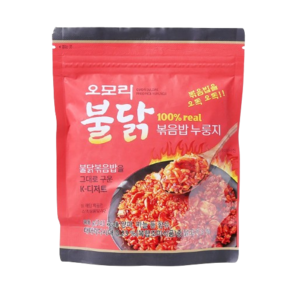 오모리 불닭볶음밥 누룽지, 88g, 1개