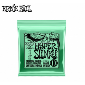 Enie Ball 어니볼 일렉기타줄 Hype Slinky Nickel Wound (8-42) [P02229], 1개