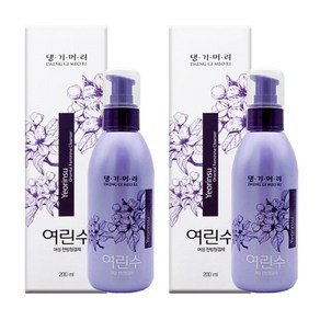 [댕기머리] 여린수 200ml 여성청결제 여성세정제 x2개, 2개