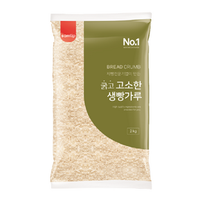 삼립 굵고고소한 냉동빵가루 2kg, 2개