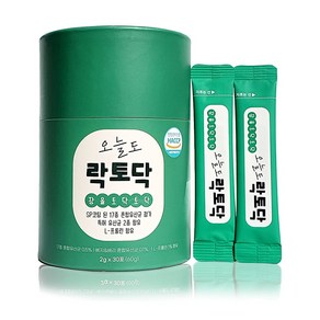 피플트윗 L프롤린 푸룬농축분말 식이섬유 L카르니틴 유산균 오늘도락토닥 2g 30포 포스트바이오틱스, 1개