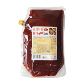 뉴그린 황태구이소스2kg 황태 양념장 더덕구이, 2kg, 1개