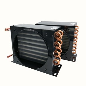 냉각 콘덴서 동관 라디에이터 수냉식 소형 열 교환기, 1/2HP(4.4)