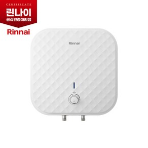 린나이 전기온수기 30리터 하향식 벽걸이형 스테인리스, REW-SM30W