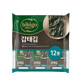 비비고 감태김 12p, 48g, 3개