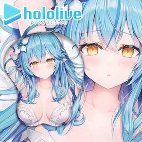 Hololive 홀로라이브 유키하나 라미 3D 실리콘 마우스 패드