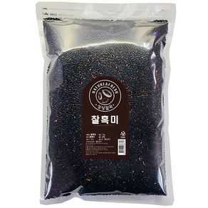 싱싱잡곡 찰흑미, 3kg, 1개