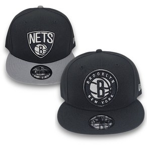 뉴에라 9fifty NBA 엔비에이 브루클린 네츠 brooklyn nets 농구 야구모자 연예인 힙합 스냅백 스넵백 캡 모자 950