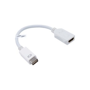 [DC-H1 (White)] NETmate DC-H1 (White) Mini DVI to HDMI 젠더, 1개