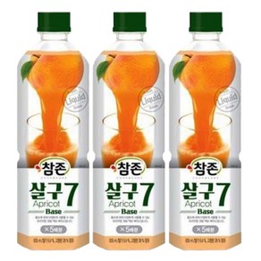 참존 살구7 베이스 835ml, 3개