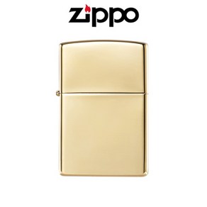 [지포라이터] ZIPPO Titanium Gold - 심플하고 고급스러운 유광 골드 디자인 / 내구성 강한 티타늄 도금