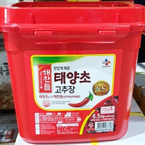 고추장(해찬들 태양초 6.5k) /식당용 /식자재, 6.5kg, 1개