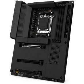 NZXT N7 Z790 ATX 마더보드 인텔 WiFi 6E 블루투스 통합 IO 실드 121314세대 CPU 지원, AMD B650E Chipset_Black, Black_AMD B650E, 1개