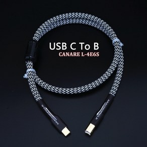 일본 CANARE 하이파이 USB 케이블 PC DAC 모바일용 오디오 데이터 A to B / C, 03 3. C To B_03 1m 3.28ft, 21) 3. C To B  1m 3.28ft