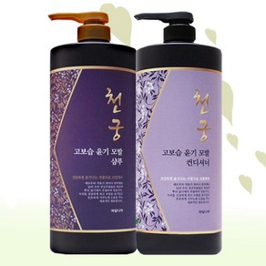 과일나라 천궁 고보습 대용량 샴푸/컨디셔너 1500ml 1+1 총 3000ml, 천궁 샴푸 1500ml+천궁 린스 1500ml, 1.5L, 2개