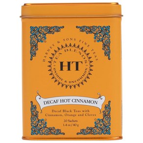 Haney & Sons HT Decaf 핫 시나몬 티 티 티백 40g1.4온스 218662, 1개, 1개