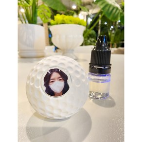 차량용석고방향제 골프공 골프동호회 특별한단체선물 송풍구 Golf, 라벤더, 4, 디자인2, 1개