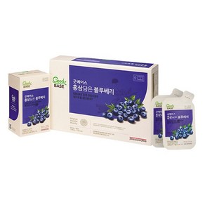 굿베이스 홍삼담은블루베리(50ml*30포) + 쇼핑백 증정