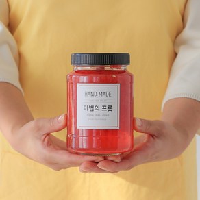 남아공 레드 자몽청 500g 저당 착즙 수제청 과일청 명절 선물 답례품, 1개, 500ml